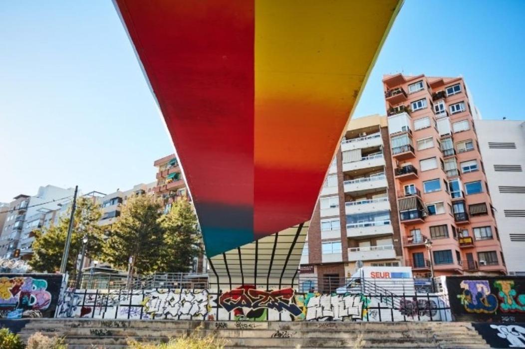 شقة مالقة  في Estudio Soho Con Wifi En Alameda De Colon المظهر الخارجي الصورة